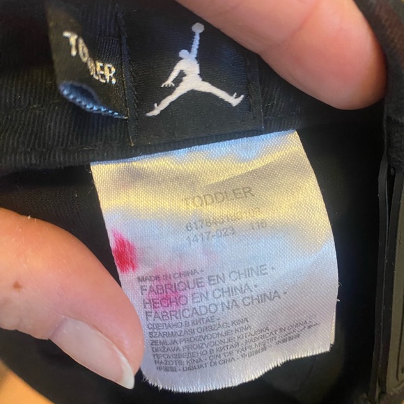 LOT OF 3 Nike Air Jordan Jumpman Black Snapback Hat Cap Toddler Boys Beanie - Picture 4 of 13